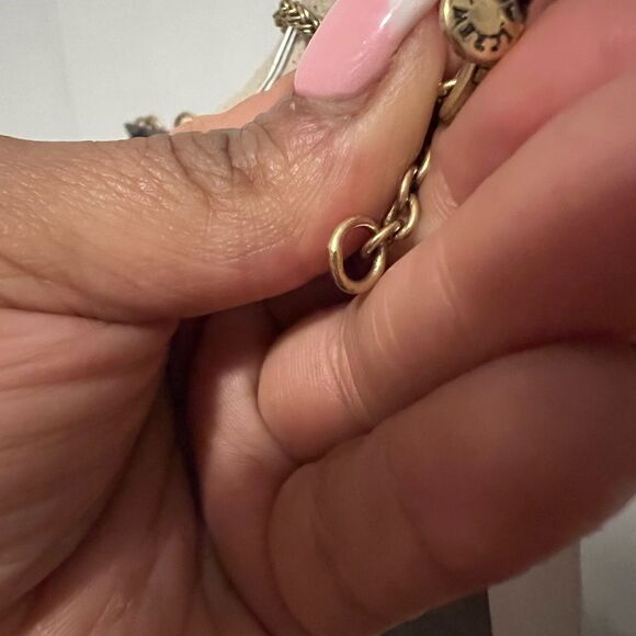 J. Crew Goldtone Multi Color Faceted Crystal Statement Necklace - Picture 2 of 3